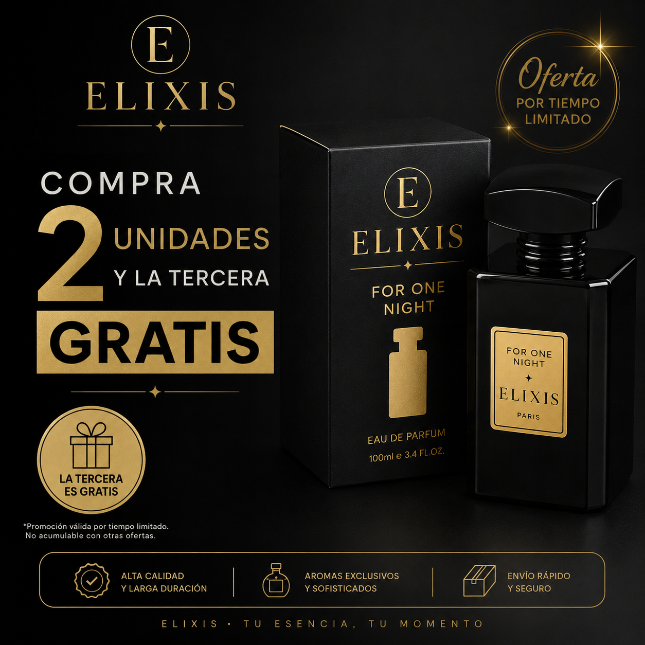 Perfume de Feromonas Elixis (Edición Limitada)
