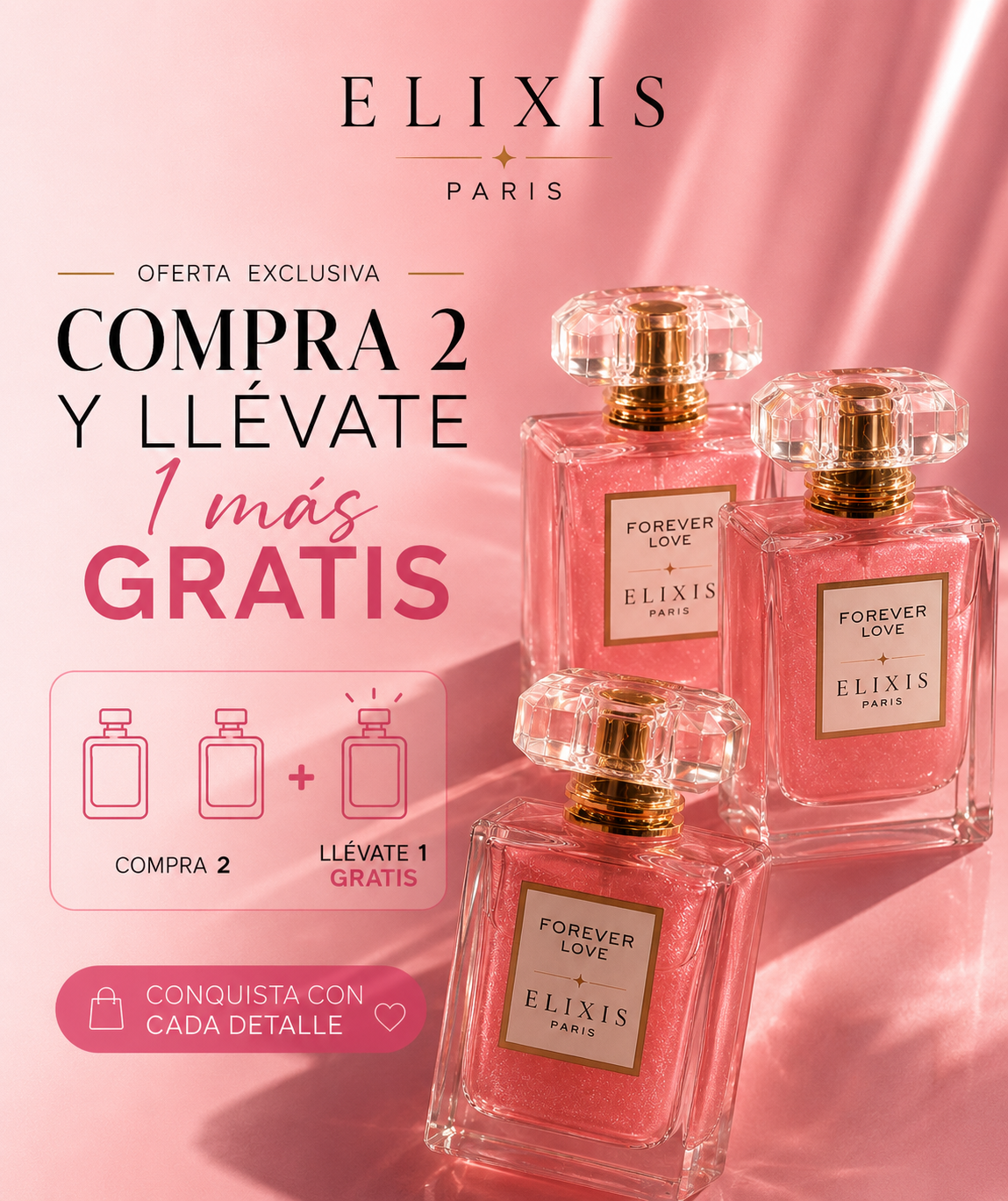 Perfume de feromonas Elixis Mujer (Edición Limitada)