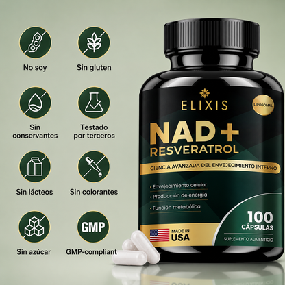 NAD+ Energía y Envejecimiento Saludable (Edición Limitada)