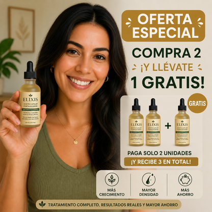 Tratamiento para el crecimiento del cabello con aceite natural (Edición limitada)