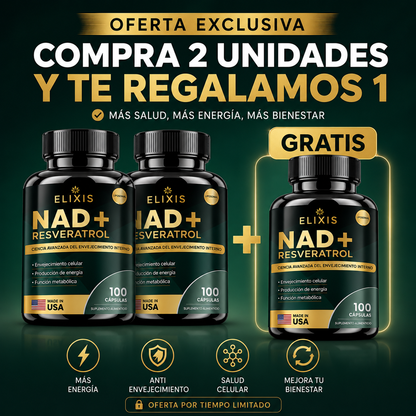 NAD+ Energía y Envejecimiento Saludable (Edición Limitada)