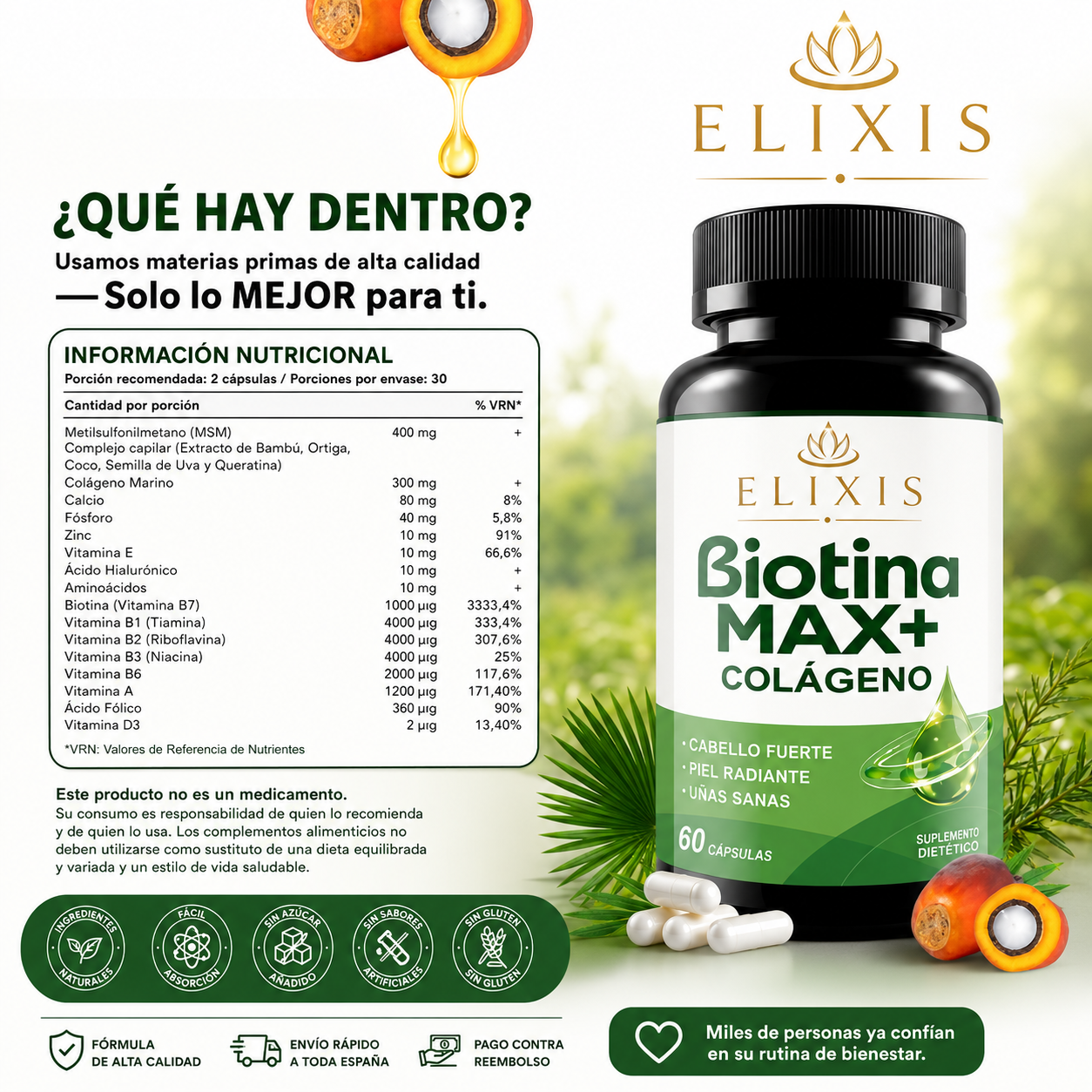 Biotina Max+Colageno (Edición Limitada)