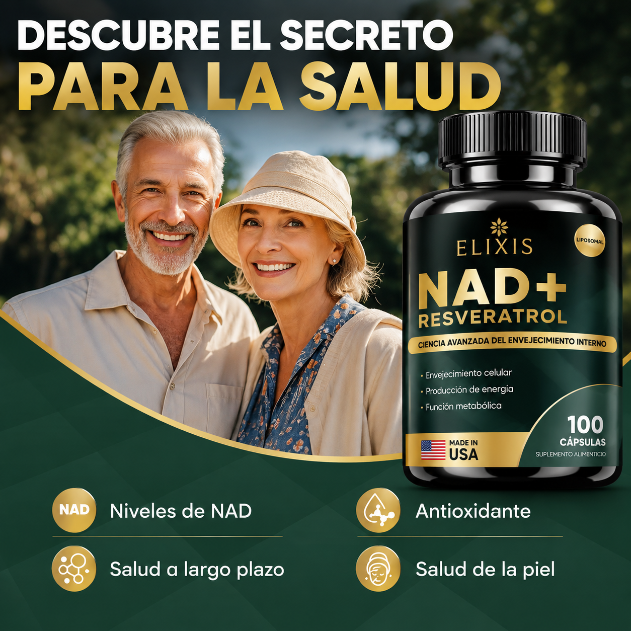 NAD+ Energía y Envejecimiento Saludable (Edición Limitada)