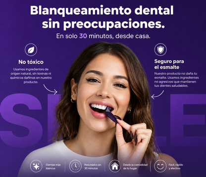 Tiras Blanqueadoras Moradas Elixis (Edición Limitada)
