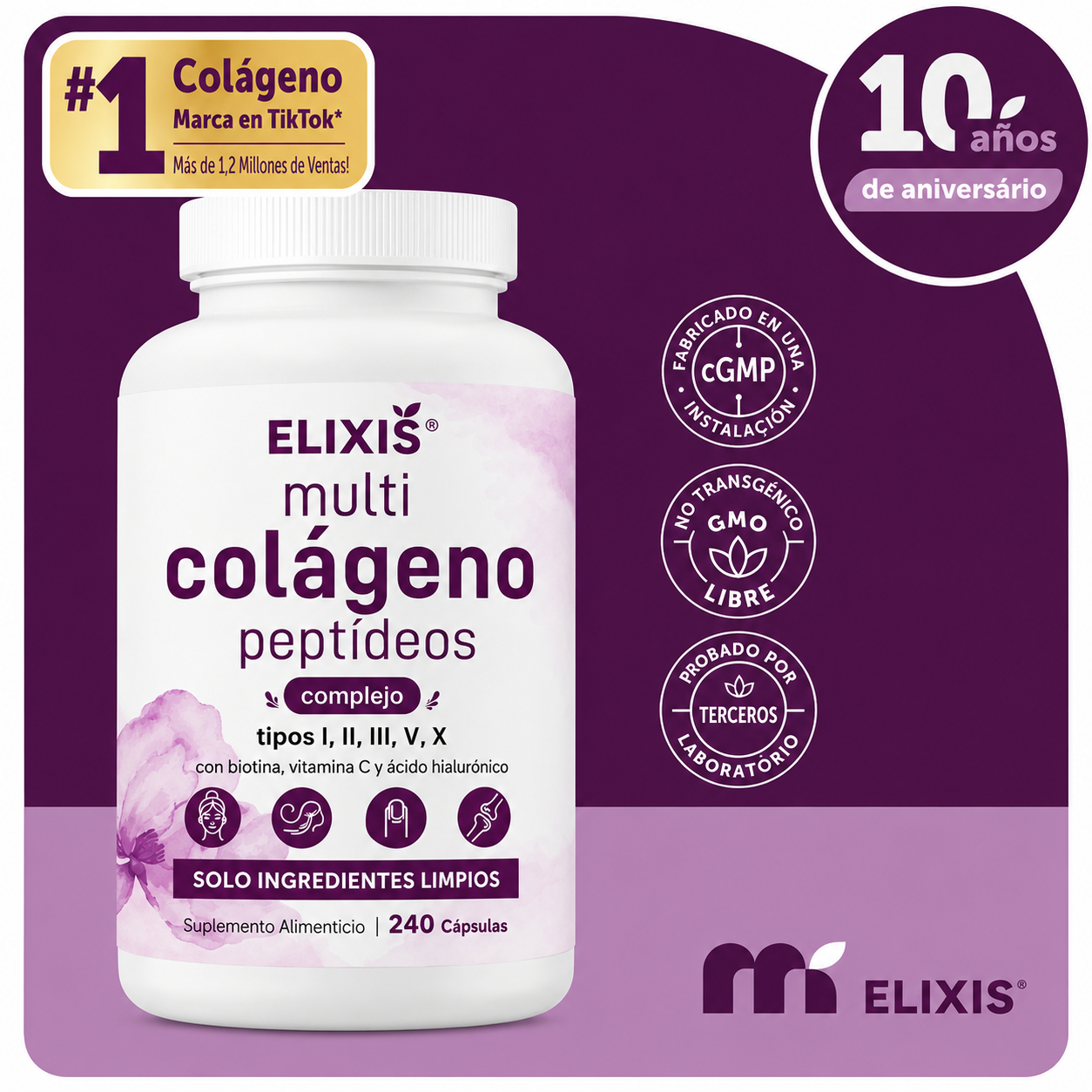 Capsulas de Colágeno Multifuncional (Edición Limitada)