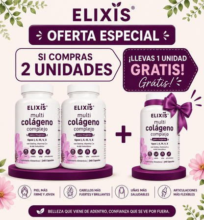 Capsulas de Colágeno Multifuncional (Edición Limitada)