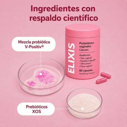 Cápsulas Probióticas Vaginales Elixis (Edición limitada)
