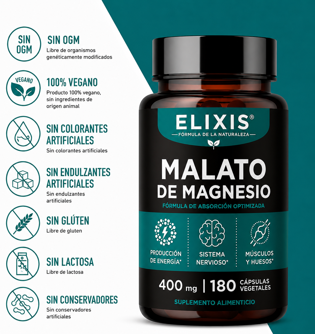 Malato de magnesio Elixis (Edición limitada)