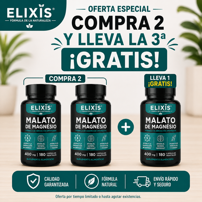 Malato de magnesio Elixis (Edición limitada)