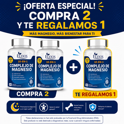 Magnesio 10-1 Elixis (Edición Limitada)