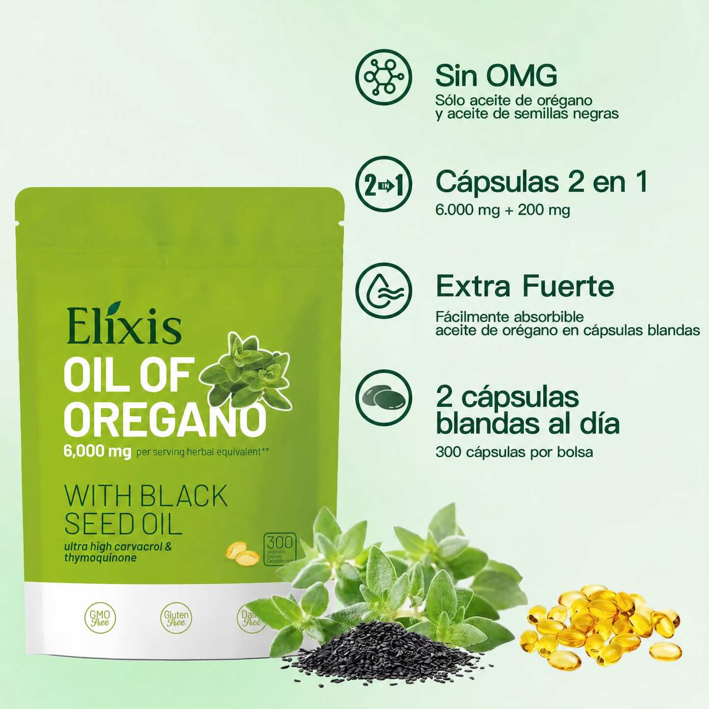 Aceite de Orégano |Suplemento Antioxidante Natural (Edición Limitada)